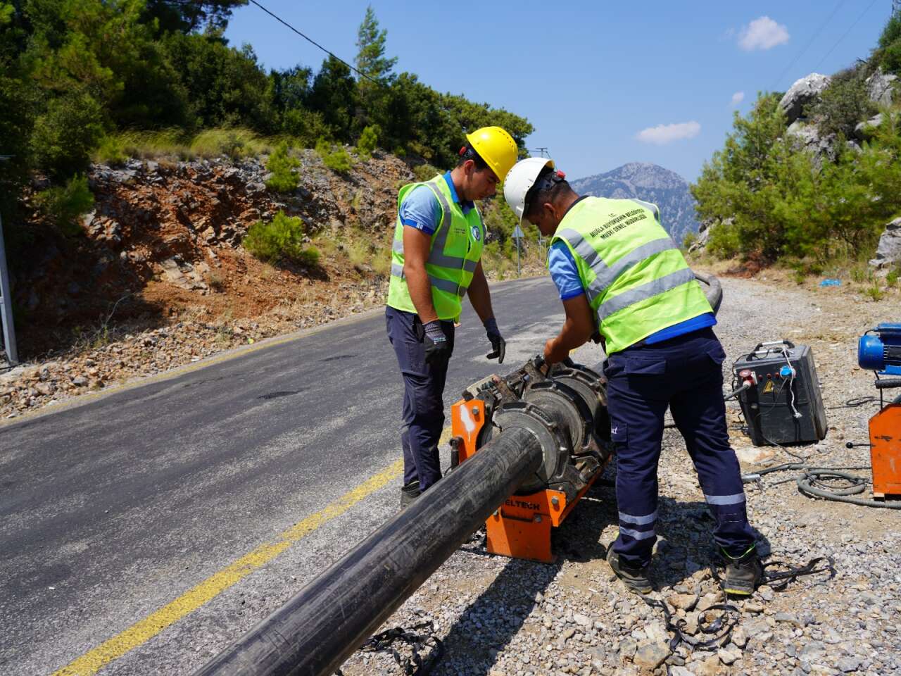 MUSKİ’den Gökçeovacık Grup İçme Suyu Hattına Yenileme Yatırımı: 3 Mahalle Kesintisiz Suya Kavuşacak 4